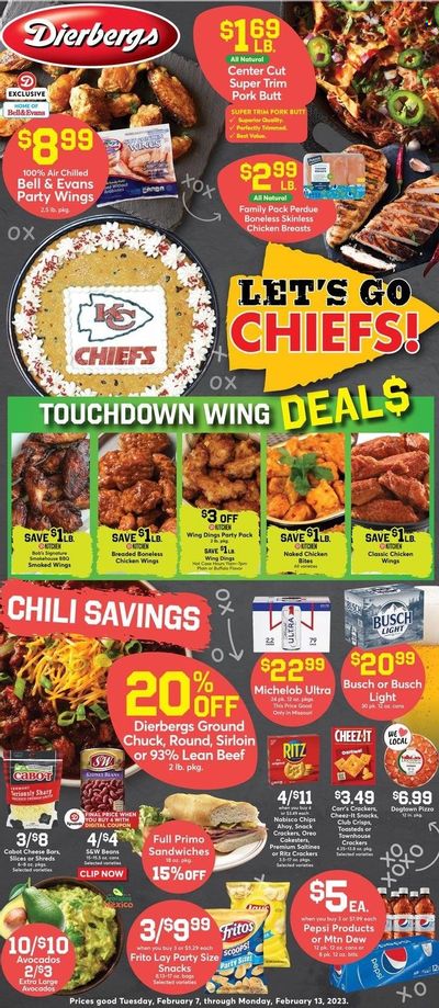Dierbergs (IL, MO) Weekly Ad Flyer Specials February 7 to February 13, 2023