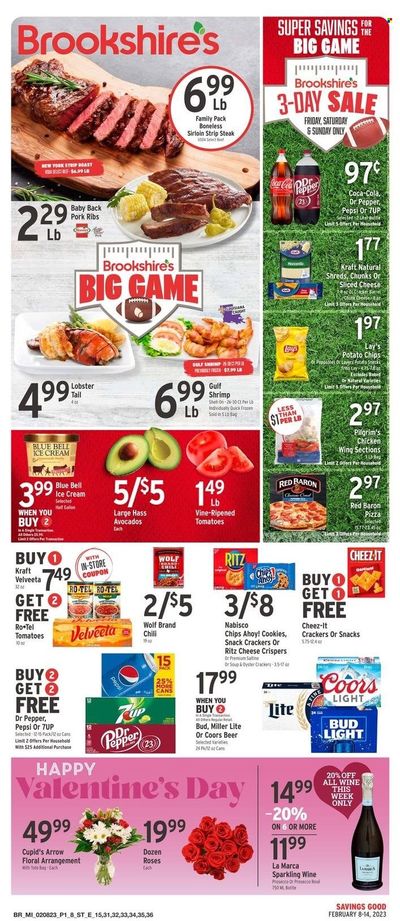 Brookshires (AR, LA, TX) Weekly Ad Flyer Specials February 8 to February 14, 2023