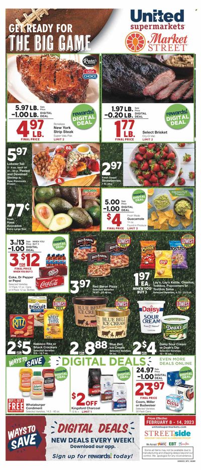 United Supermarkets (TX) Weekly Ad Flyer Specials February 8 to February 14, 2023