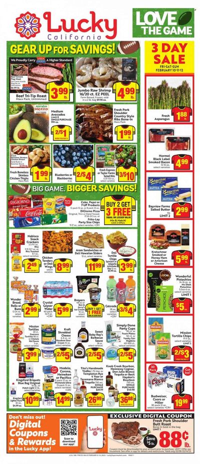 Lucky California Weekly Ad Flyer Specials February 8 to February 14, 2023