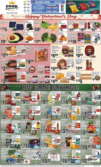 Food Dynasty (NY) Weekly Ad Flyer Specials February 10 to February 16, 2023