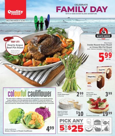Quality Foods Flyer February 13 to 19