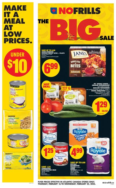 No Frills (Atlantic) Flyer February 16 to 22