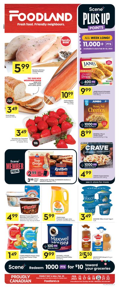 Foodland (ON) Flyer February 16 to 22