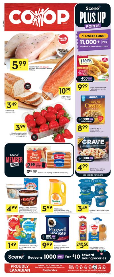 Foodland Co-op Flyer February 16 to 22