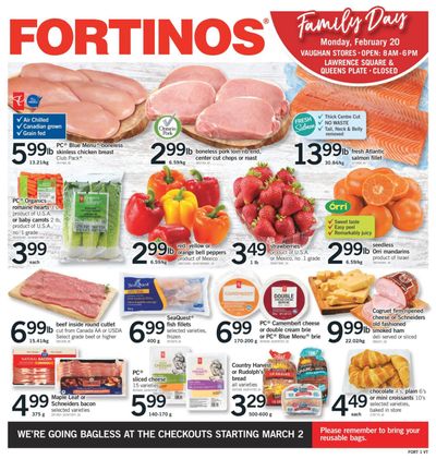 Fortinos Flyer February 16 to 22