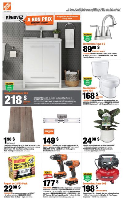 Home Depot (QC) Flyer February 16 to 22 Home Depot (QC) Flyer February 16 to 22