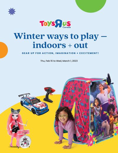 Toys R Us Flyer February 16 to March 1