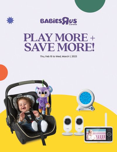 Babies R Us Flyer February 16 to March 1