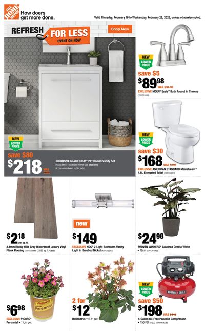 Home Depot (BC) Flyer February 16 to 22