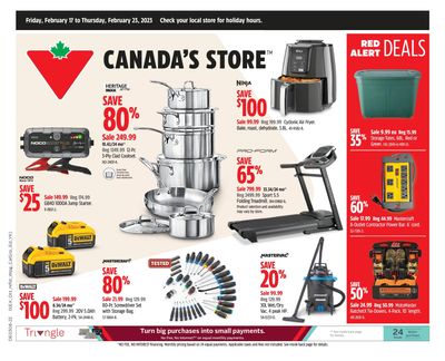 Canadian Tire (West) Flyer February 17 to 23