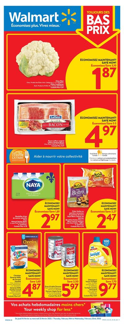 Walmart (QC) Flyer February 16 to 22
