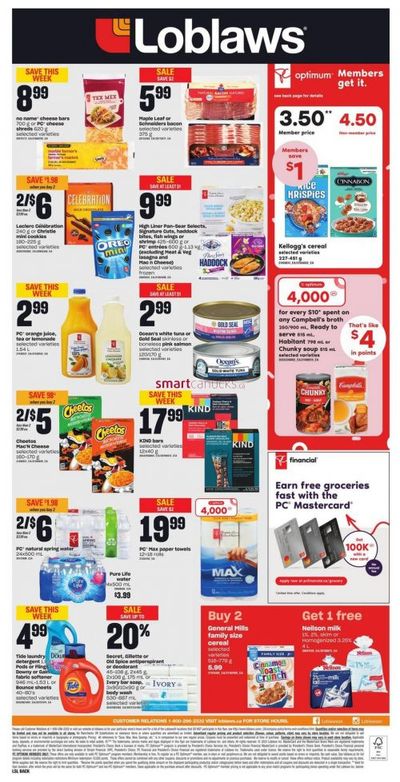Loblaws Ontario PC Optimum Offers February 16th – 22nd