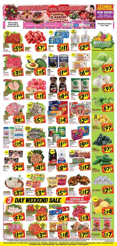 El Rancho (TX) Weekly Ad Flyer Specials February 8 to February 14, 2023