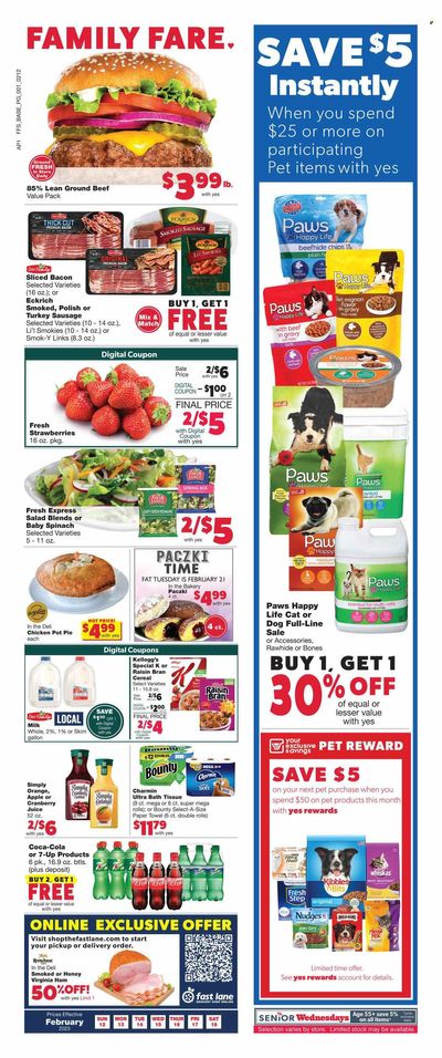 Family Fare (MI) Weekly Ad Flyer Specials February 12 to February 18, 2023