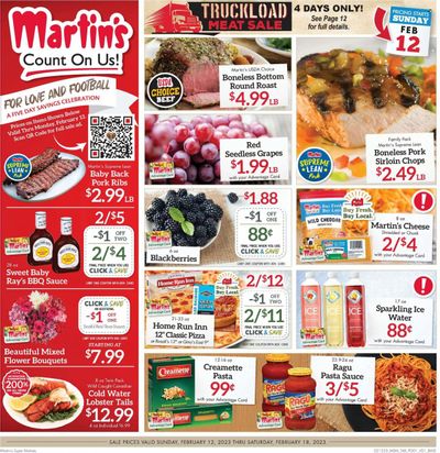 Martin’s (IN, MI) Weekly Ad Flyer Specials February 12 to February 18, 2023