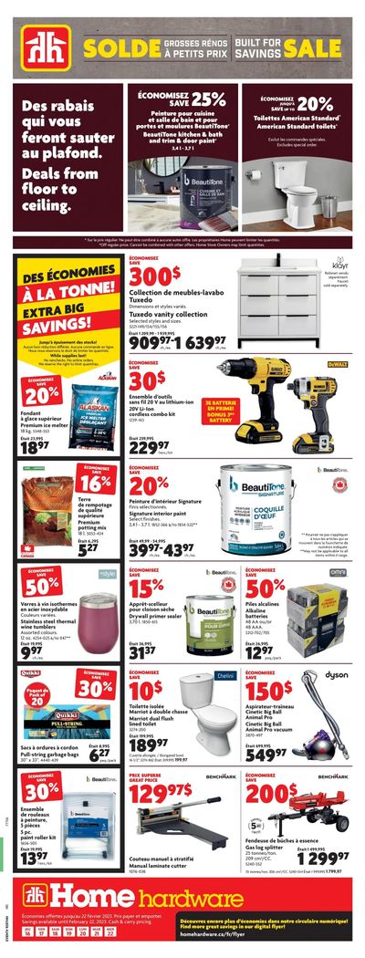 Home Hardware (QC) Flyer February 16 to 22