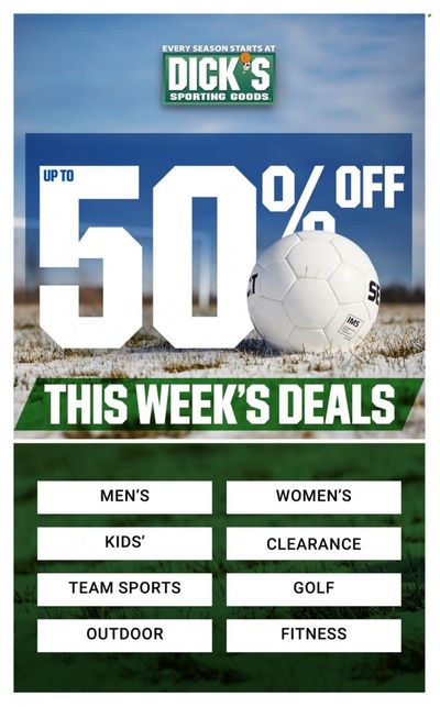DICK'S Weekly Ad Flyer Specials February 12 to February 18, 2023
