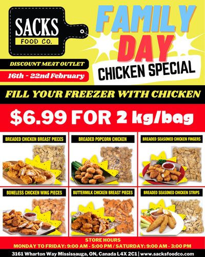 Sacks Food Co. Flyer February 16 to 22