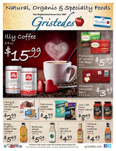 Gristedes (NY) Weekly Ad Flyer Specials February 10 to March 9, 2023
