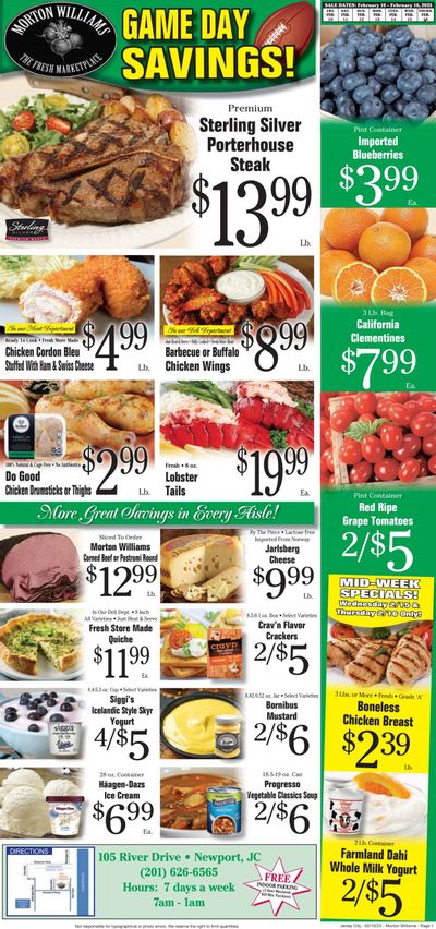 Morton Williams (NJ) Weekly Ad Flyer Specials February 10 to February 16, 2023