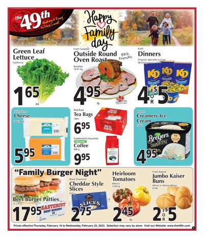 The 49th Parallel Grocery Flyer February 16 to 22