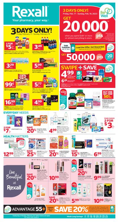 Rexall (AB) Flyer February 17 to 23