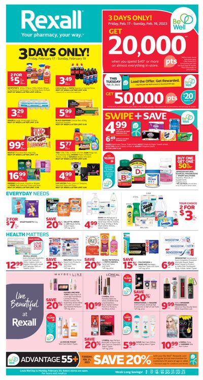 Rexall (MB) Flyer February 17 to 23