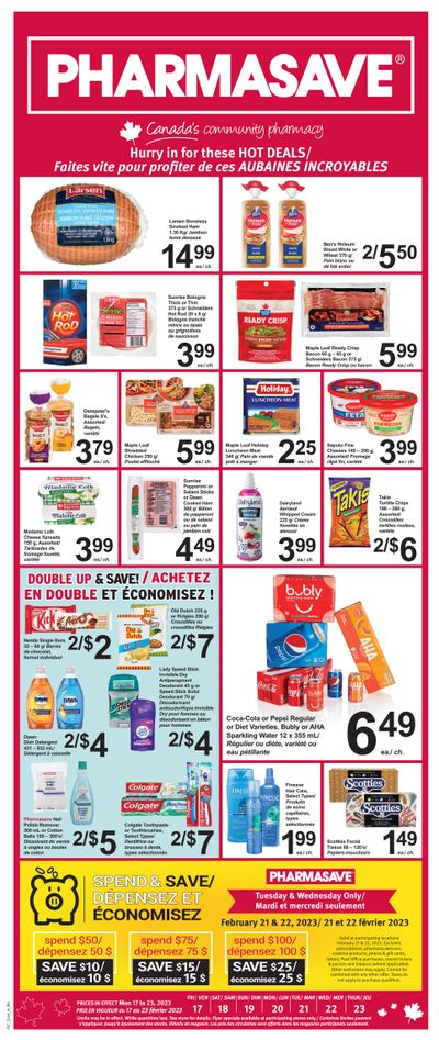Pharmasave (NB) Flyer February 17 to 23