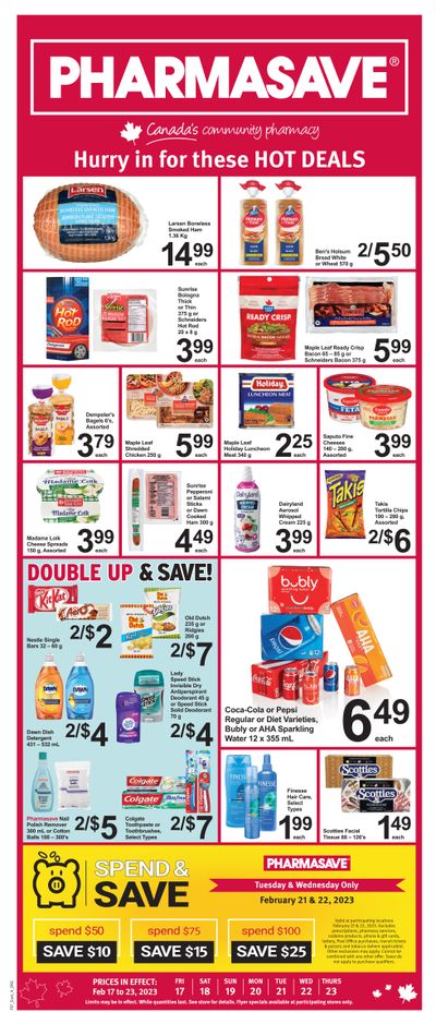 Pharmasave (Atlantic) Flyer February 17 to 23
