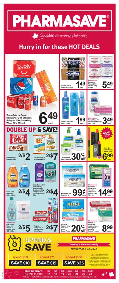 Pharmasave (ON & West) Flyer February 17 to 23