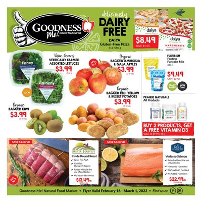 Goodness Me Flyer February 16 to March 1