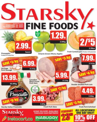 Starsky Foods Flyer February 16 to 22