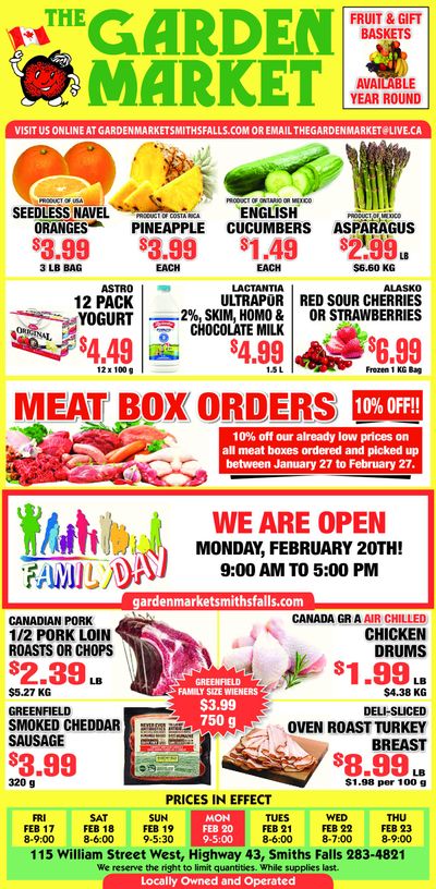 The Garden Market Flyer February 17 to 23