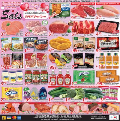 Sal's Grocery Flyer February 17 to 23