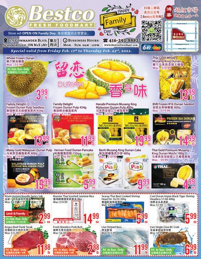 BestCo Food Mart (Scarborough) Flyer February 17 to 23