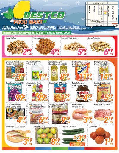 BestCo Food Mart (Etobicoke) Flyer February 17 to 23