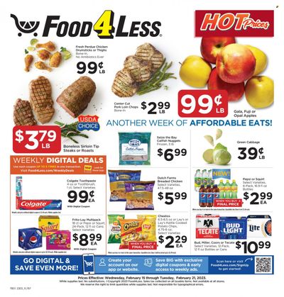 Food 4 Less (IN) Weekly Ad Flyer Specials February 15 to February 21, 2023