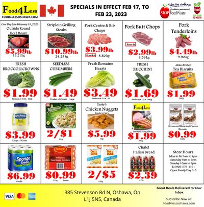 Food 4 Less (Oshawa) Flyer February 17 to 23