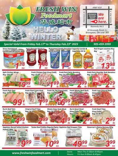Fresh Win Foodmart Flyer February 17 to 23