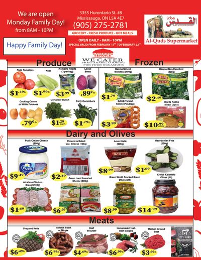 Al-Quds Supermarket Flyer February 17 to 23