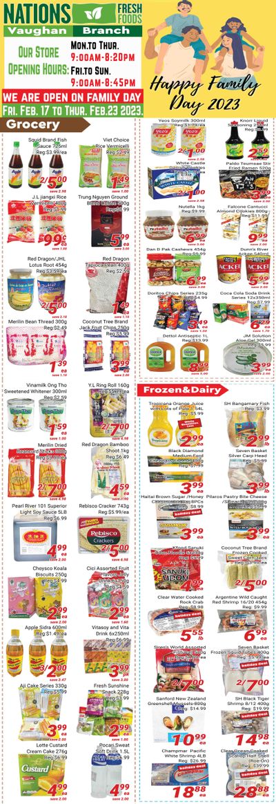 Nations Fresh Foods (Vaughan) Flyer February 17 to 23