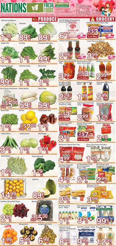 Nations Fresh Foods (Hamilton) Flyer February 17 to 23
