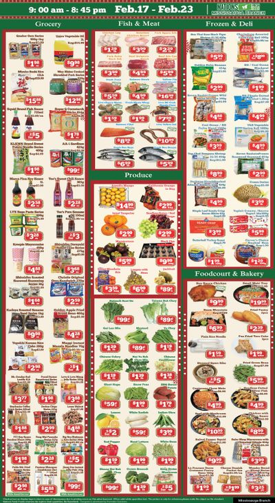 Nations Fresh Foods (Mississauga) Flyer February 17 to 23