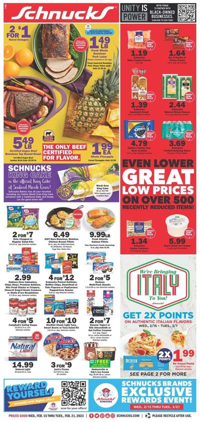 Schnucks (IA, IL, IN, MO) Weekly Ad Flyer Specials February 15 to February 21, 2023