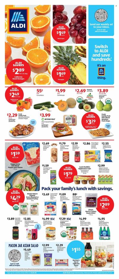 ALDI Weekly Ad Flyer Specials February 15 to February 21, 2023