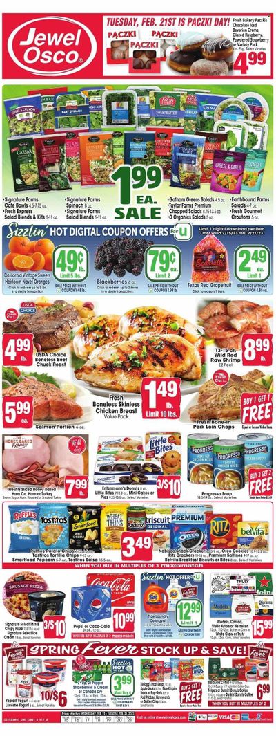 Jewel Osco (IA) Weekly Ad Flyer Specials February 15 to February 21, 2023