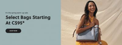 Fossil + Fossil Outlet Canada Spring Warm-Up Sale: Many Select Bags Starting at $95 + Fresh Styles Starting at $25 + More