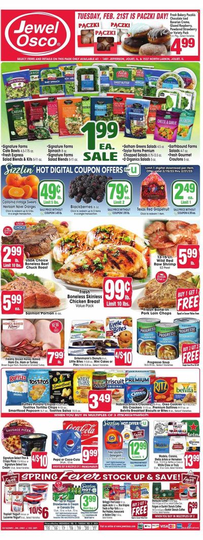 Jewel Osco (IL) Weekly Ad Flyer Specials February 15 to February 21, 2023