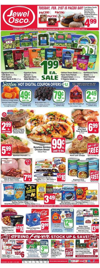 Jewel Osco (IL) Weekly Ad Flyer Specials February 15 to February 21, 2023